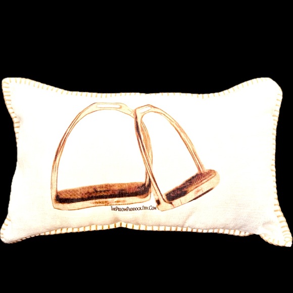 The Pillow Paddock Other - The Vintage Hunt Seat Equestrian English themed pillow 18x18 or 12x20 cover only